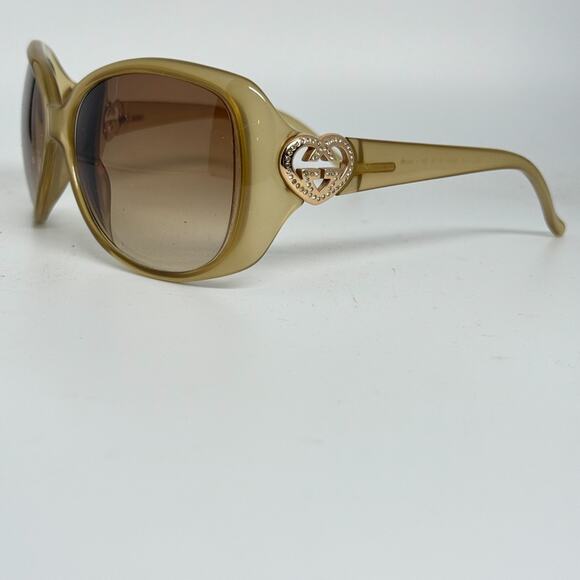 GUCCI sunglasses gold GG3534/S square round yellow 5B902 20181 - Picture 2 of 8